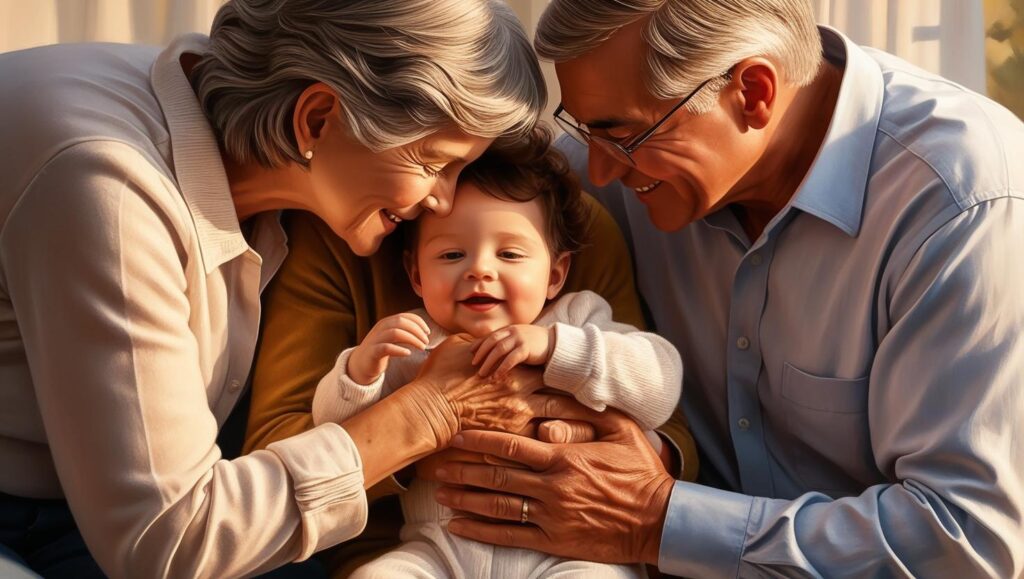 kind wat verzorgd word door grootouders